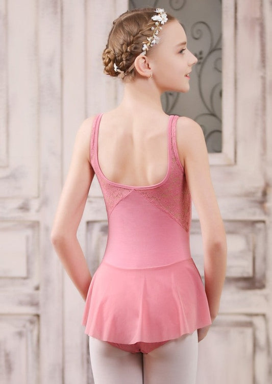 Sleeveless Lace Ballet Dress