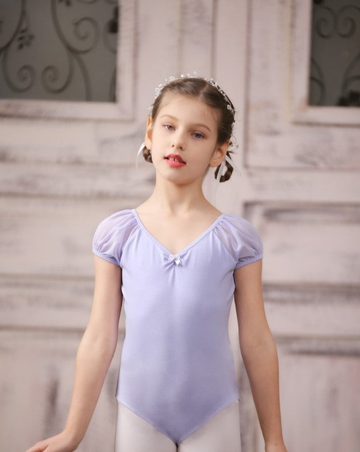 Kid Bubble Short Sleeve Leotard