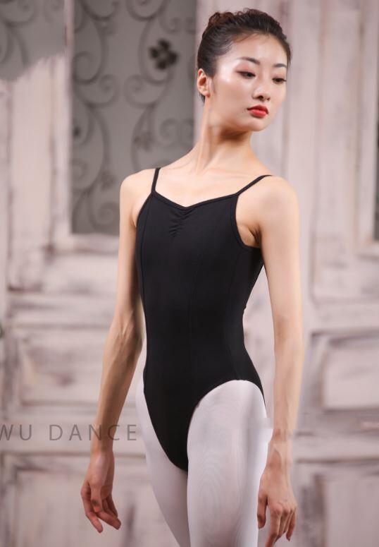 Large V Back Camisole Leotard