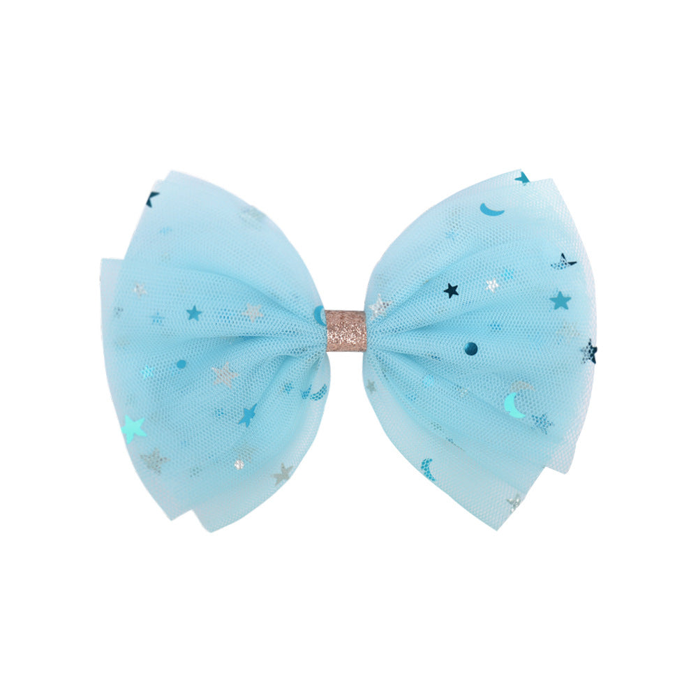 Chiffon Bow Duck Clip
