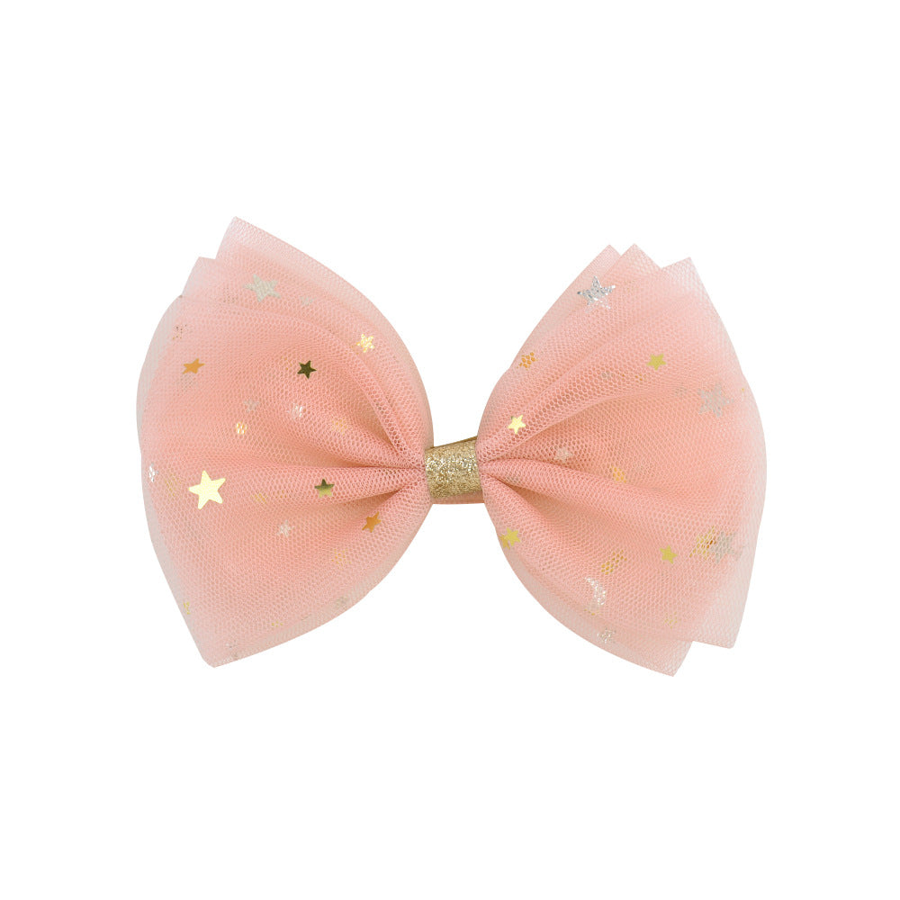 Chiffon Bow Duck Clip