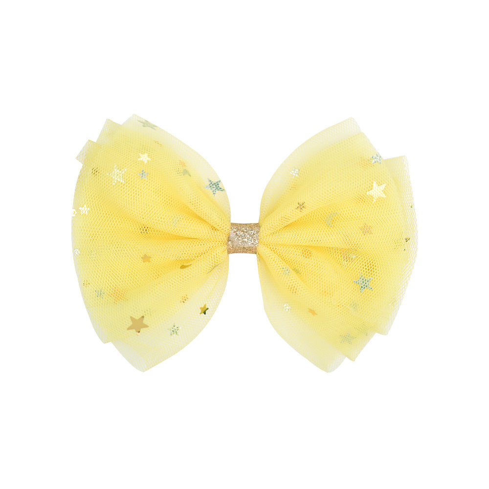 Chiffon Bow Duck Clip