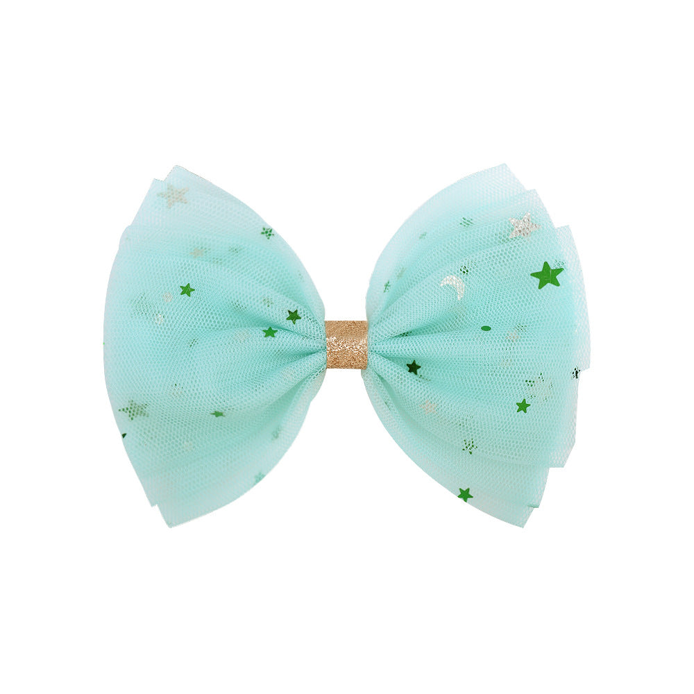 Chiffon Bow Duck Clip