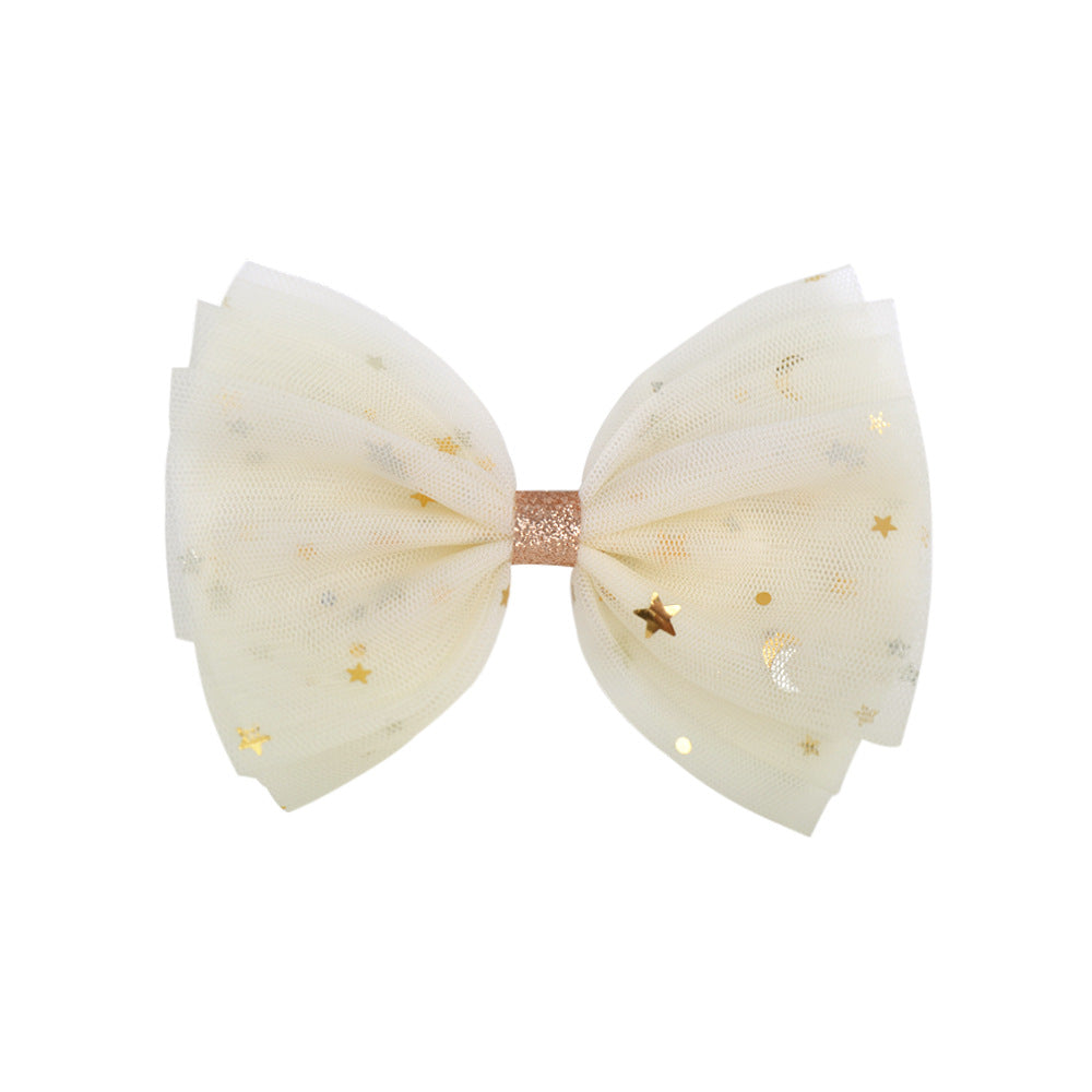 Chiffon Bow Duck Clip